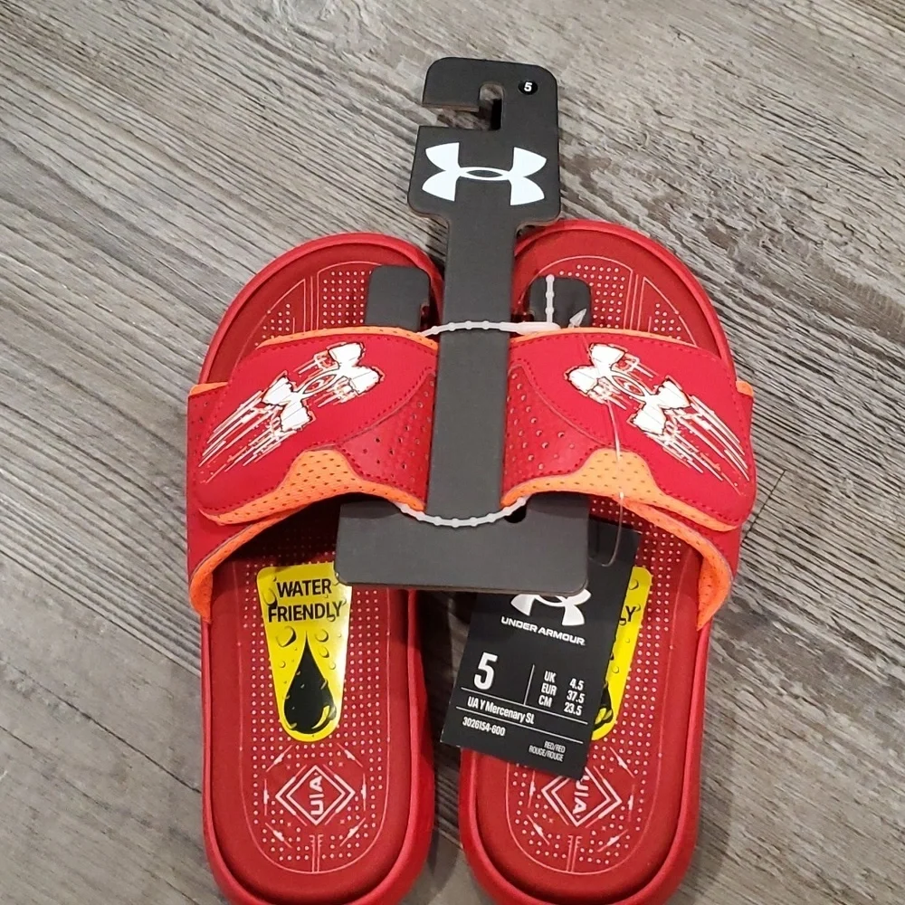 Under Armour Mercenary 'Red'  Slides